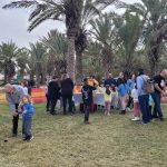 הגן הלאומי הבשור פארק אשכול משך השבת כ- 6,000 מטיילים