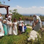 משחזרים את יציאת מצרים בכפר מסריק, בגליל