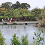 המונים טיילו בסופ”ש בגנים לאומיים תל אפק, גן השלושה, קיסריה ועין גדי