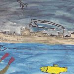 “ילדים מציירים מלחמה”, במוזיאון הילדים הישראלי חולון