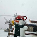 לבן בוהק וקררררר, באתר החרמון