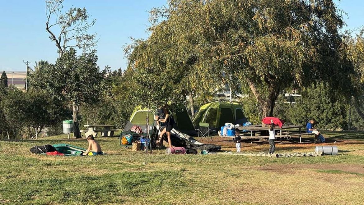 המשפחות וכלל הציבור טיילו בשבת בטבע הישראלי