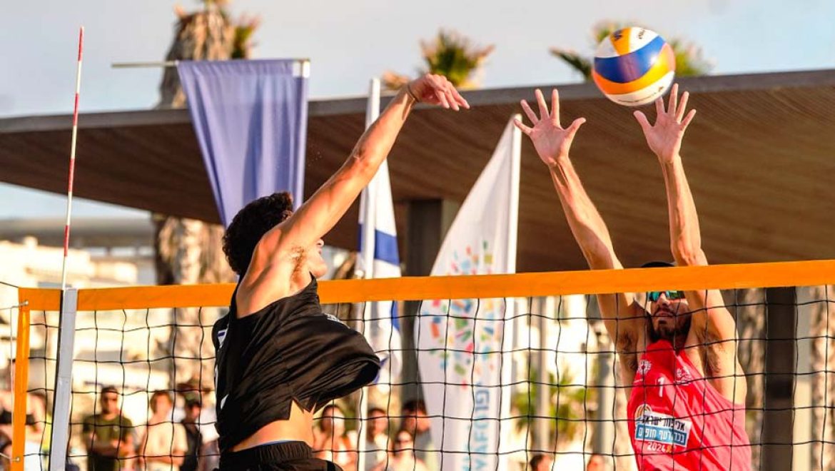 אליפות ישראל בכדורעף חופים חוזרת לחוף פרישמן בת”א-יפו