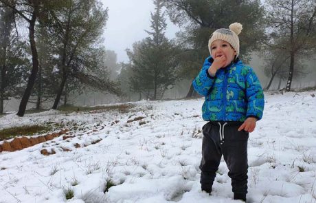 החורף כאן במלא עוזו אך לא נוותר על הטיול בשבת