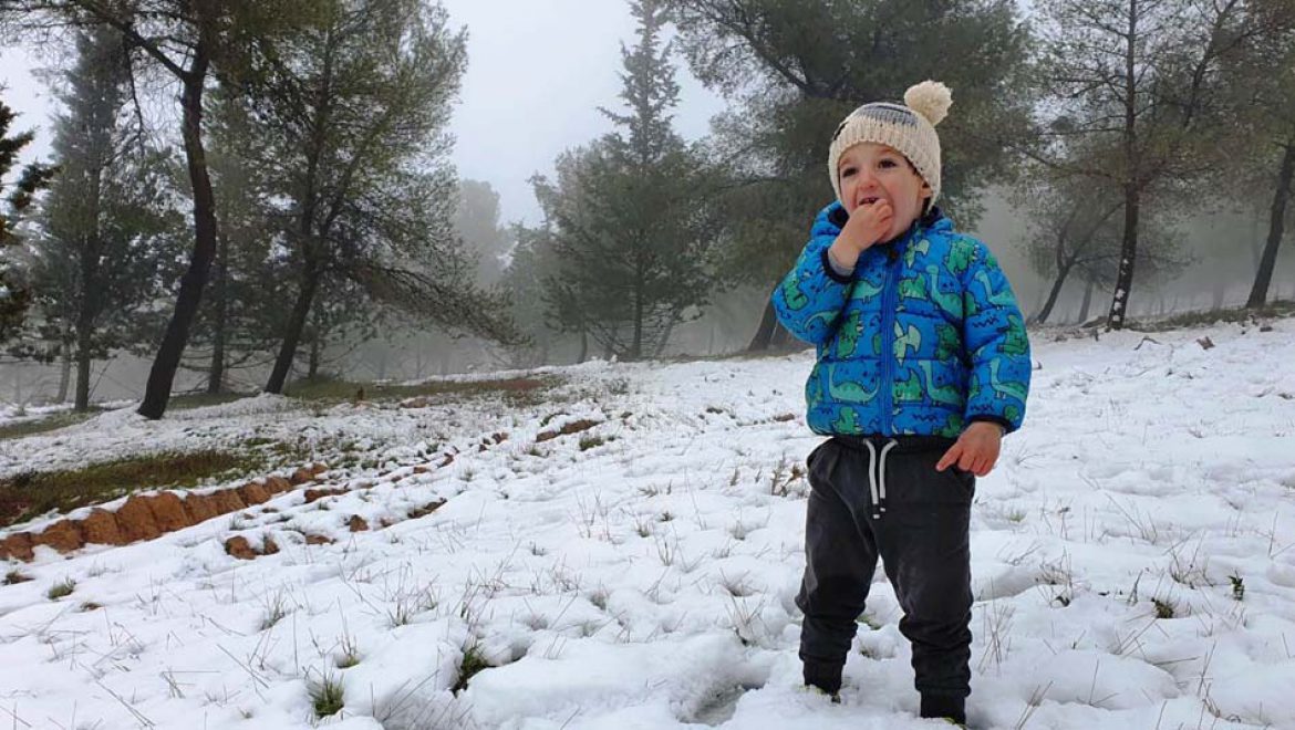 החורף כאן במלא עוזו אך לא נוותר על הטיול בשבת