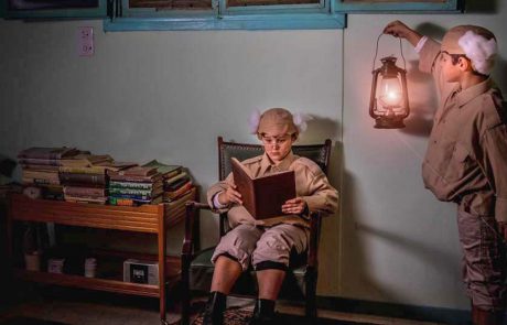 חג האורים בצריף בן-גוריון ובארכיון למורשת בן-גוריון