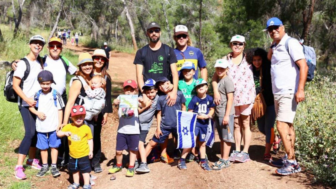 הצעדה המשפחתית המסורתית: צעדת הגלבוע ה-54 חוזרת