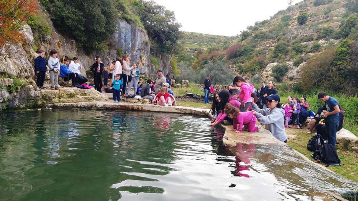 חוזרים לטיול המשפחתי בבית ספר שדה כפר עציון