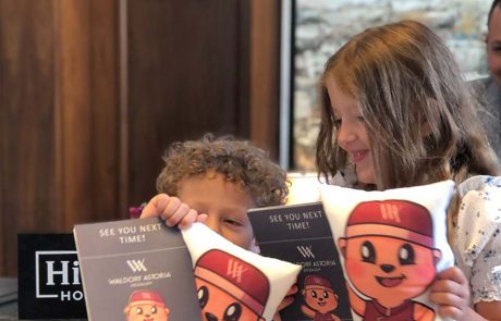 מלון וולדורף אסטוריה בירושלים מפנק את הילדים