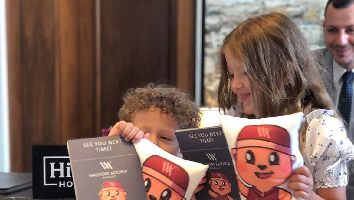 מלון וולדורף אסטוריה בירושלים מפנק את הילדים