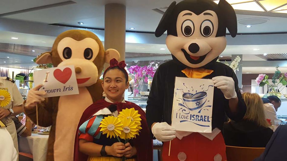 קרוז משפחתי כייפי באוניית הפינוק “קראון איריס” של מנו ספנות