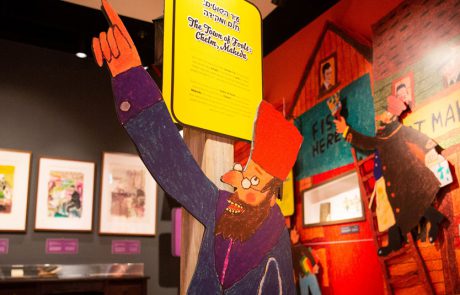 בוחרים במוזיאון העם היהודי בבית התפוצות