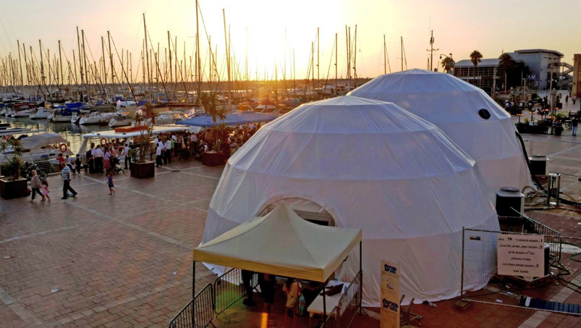 “האיגלו בארנה”, מתחם שלג חוויתי למשפחה בהרצליה