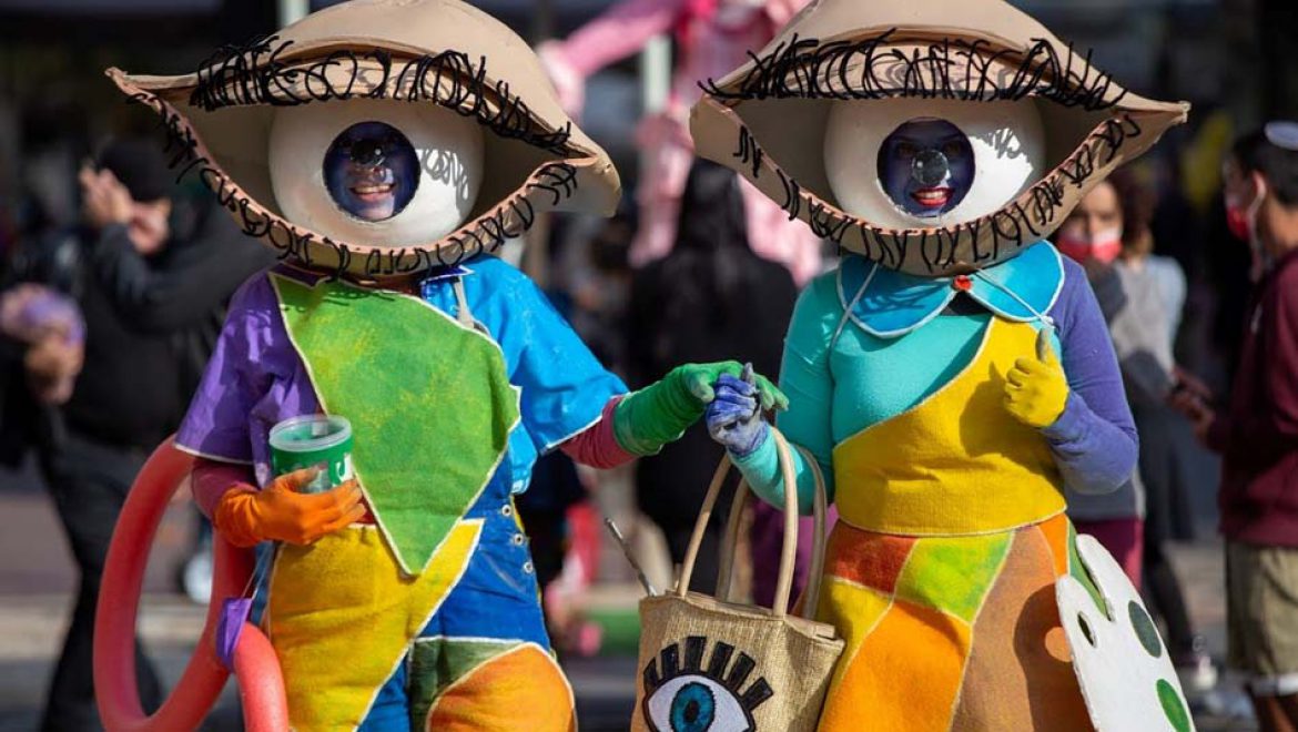 “פוריפלצת”: המבנים הירושלמים המפורסמים בתחפושות של מפלצות