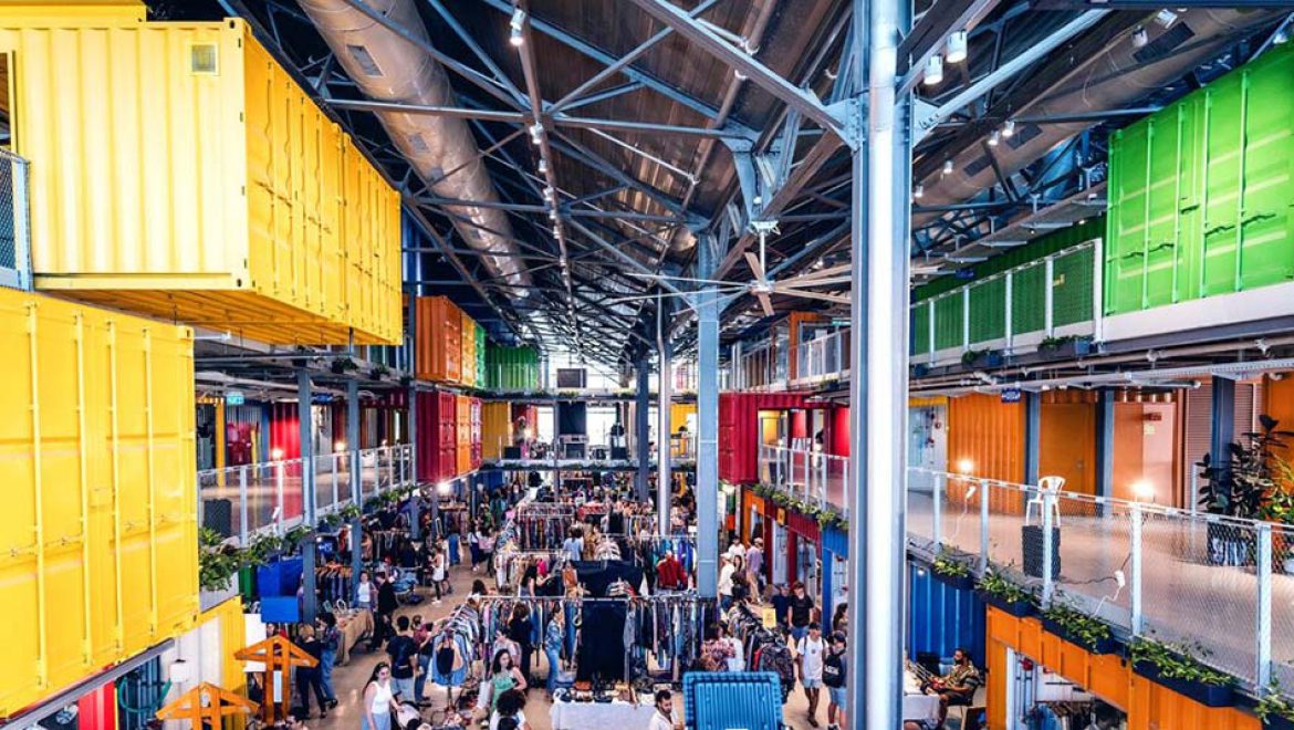 “יער המכולות”: סופי שבוע באווירת קמפינג בנמל יפו, לכל המשפחה