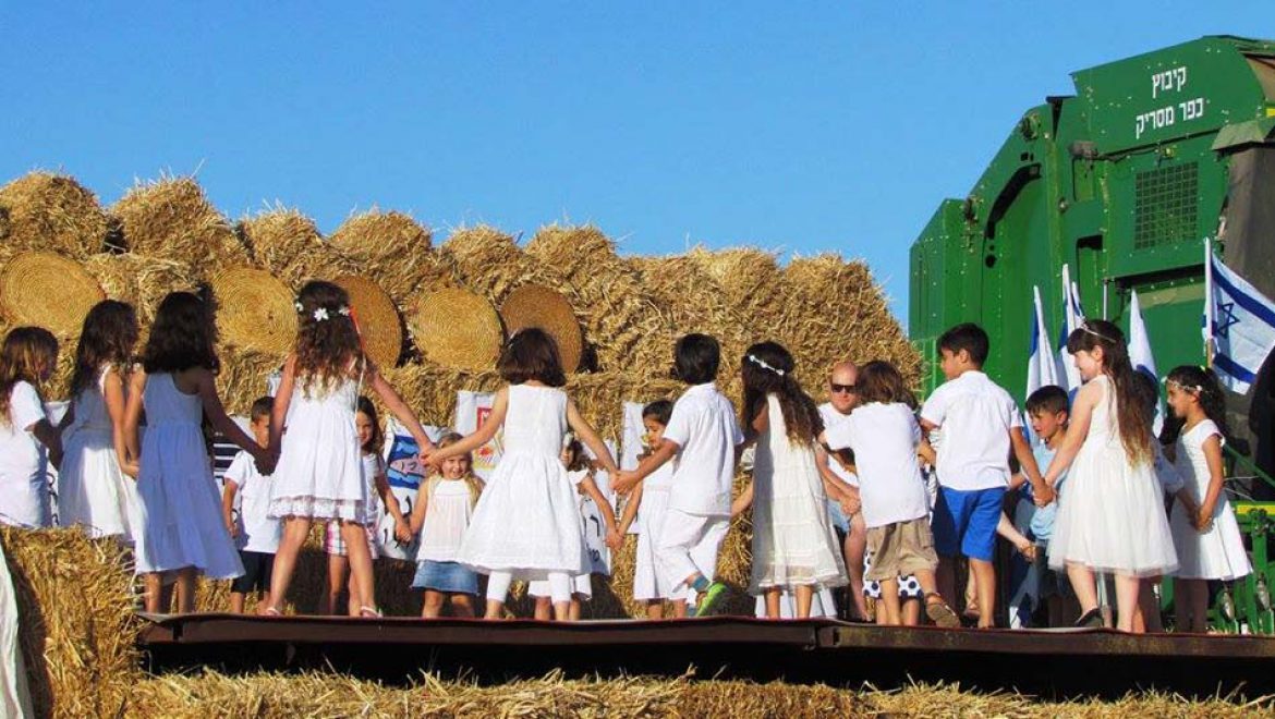 פעילויות יצירתיות למשפחות, בחג שבועות, באתרי המורשת בישראל