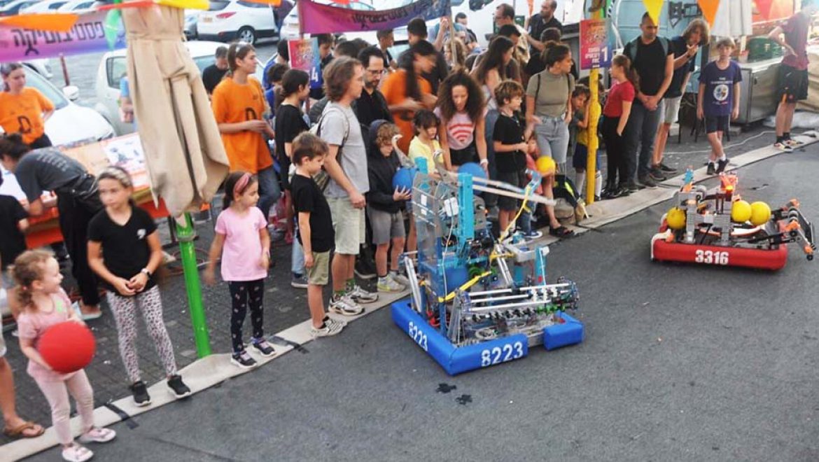 ה”פסטיבוטיקה”: הפנינג רובוטיקה לכל המשפחה חוזר לנמל תל אביב