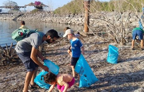 גם בכינרת חוףשיים מפלסטיק