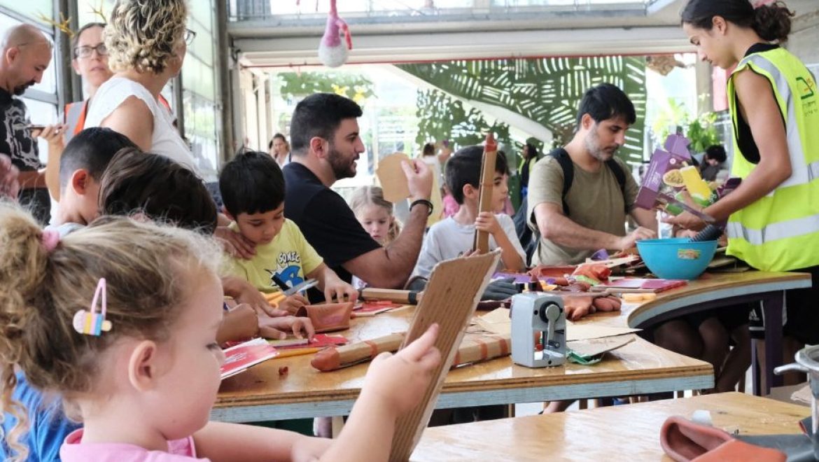 “יָם בַּפְּסֹלֶת”: פסטיבל במרכז לחינוך סביבתי בפארק המיחזור חירייה