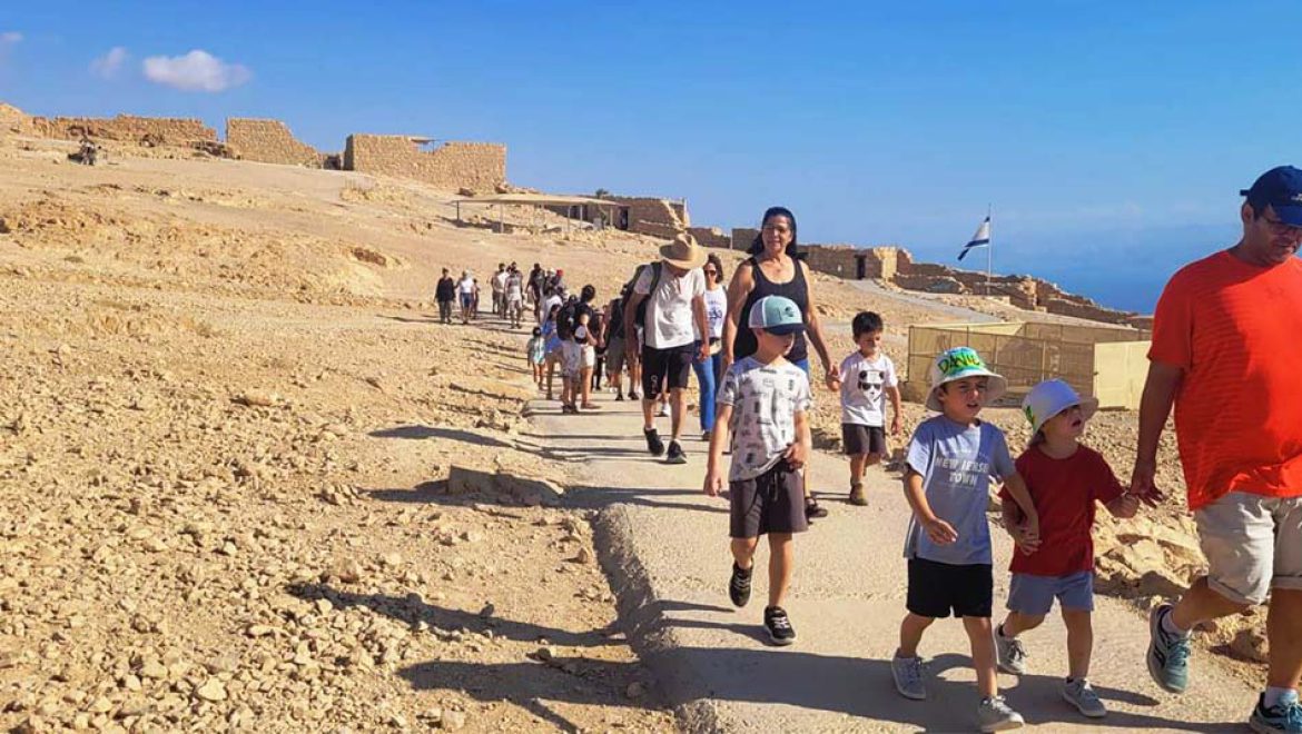 סיורים למשפחות המפונים בגנים הלאומיים ובשמורות הטבע