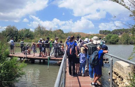 שתי פעילויות בסימן שמירת טבע, התקיימו בשבת לכל המשפחה