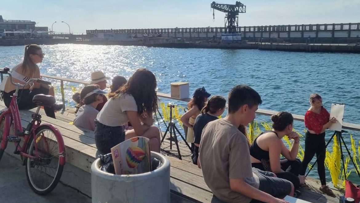 פעילות חנוכה למשפחות בנמל תל אביב