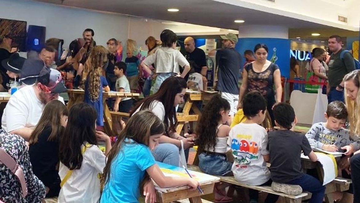 פעילות לכל המשפחה בחופשת הפסח בדיזנגוף סנטר ת”א