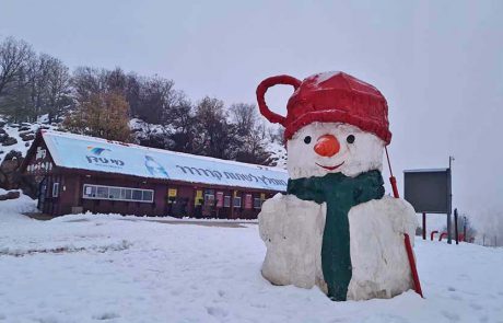 אתר החרמון נצבע בלבן ומזמין לחוויה משפחתית מהנה