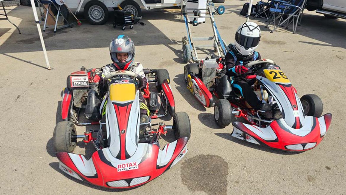 דור שלישי לאלופים: האחים רז ואביב דהן מתחרים במרוץ קארטינג