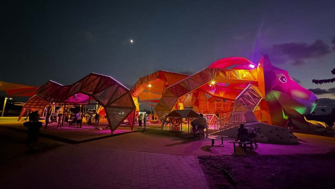 מתקן המשחק הגדול ביותר בארץ ובעולם, הושק רשמית באשקלון