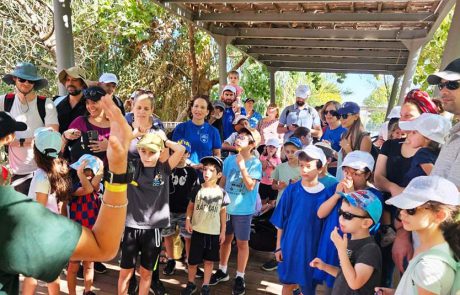 “הולכים על פתוח”: משפחות משרתי מילואים השתתפו בטיולים מודרכים