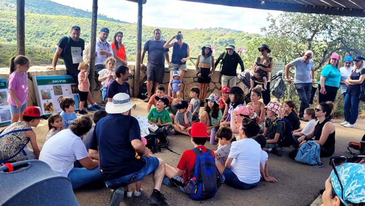 כ- 40 אלף מבקרים בילו את השבת בשמורות הטבע והגנים הלאומיים
