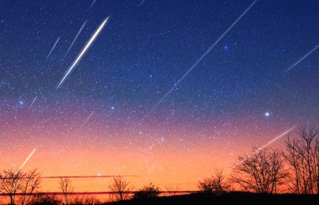 לילה של מטאורים בפרוייקט ואדי עתיר