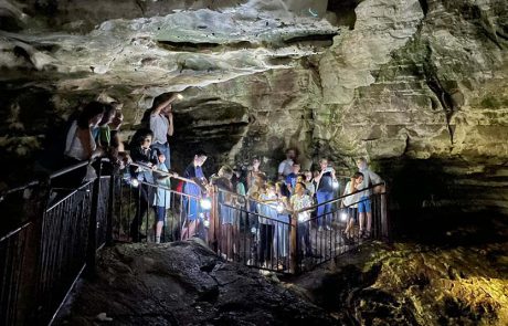 אורות ועששיות בנקרות: חנוכה של אור בראש הנקרה