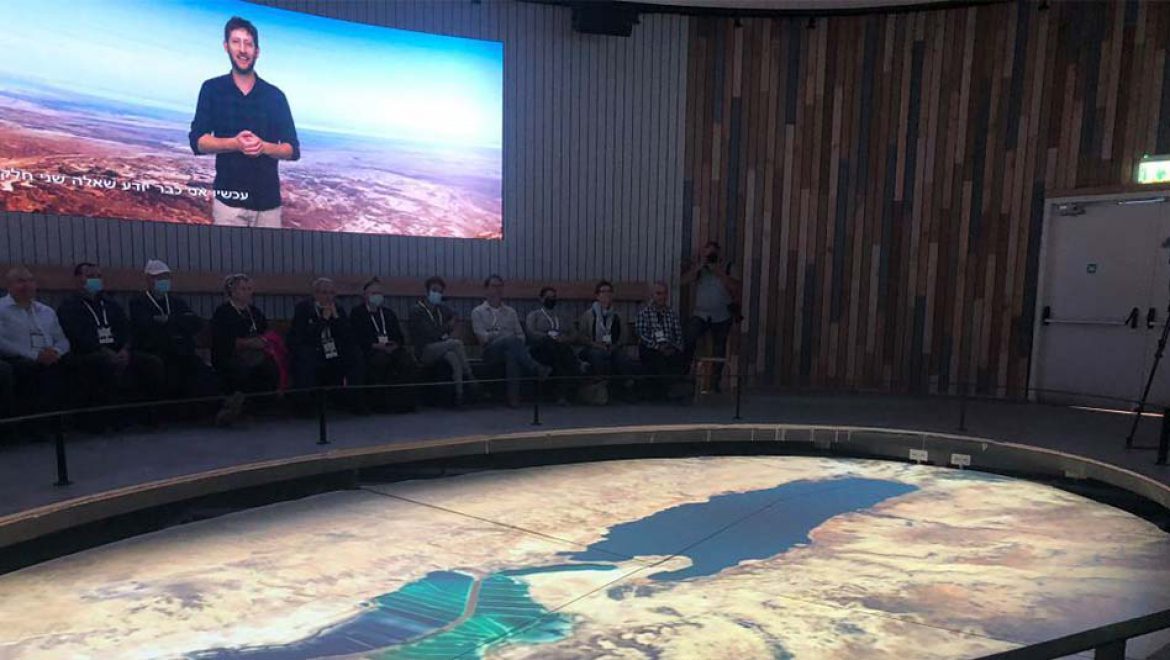 נחנך מרכז המבקרים ע”ש משה נובומייסקי, שייסד את מפעלי האשלג