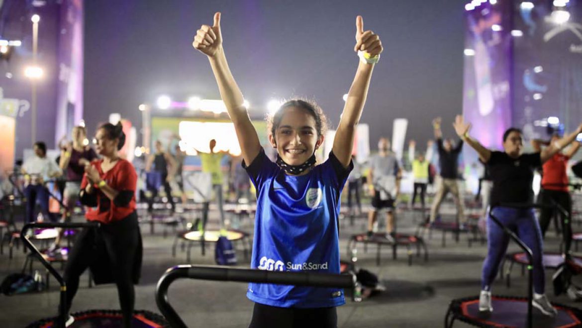 אתגר הכושר המשפחתי של דובאי 2021 יוצא לדרך