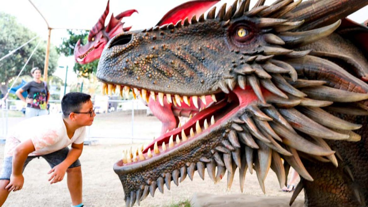 “משחקי הב”ש”: תערוכת הדרקונים הגדולה בארץ