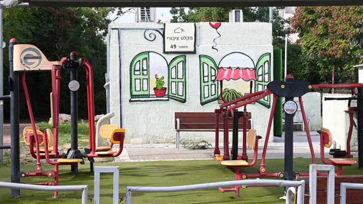 סיור ציור במקלטים: פרויקט חדש של חולון עיר הילדים