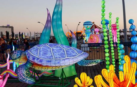 חוויה משפחתית: פסטיבל האורות הבינלאומי חוזר לנמל תל-אביב