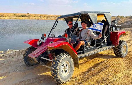 מטיילים ומתארחים בלב הערבה במדבר