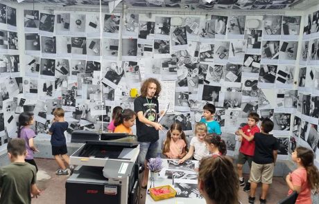 אטרקציה אומנותית חינמית למשפחות במלון כפר גלעדי