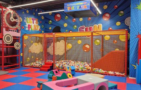 סניף פלי פארק החדש ברעננה מציג מתחם פעילות רחב ידיים לילדים