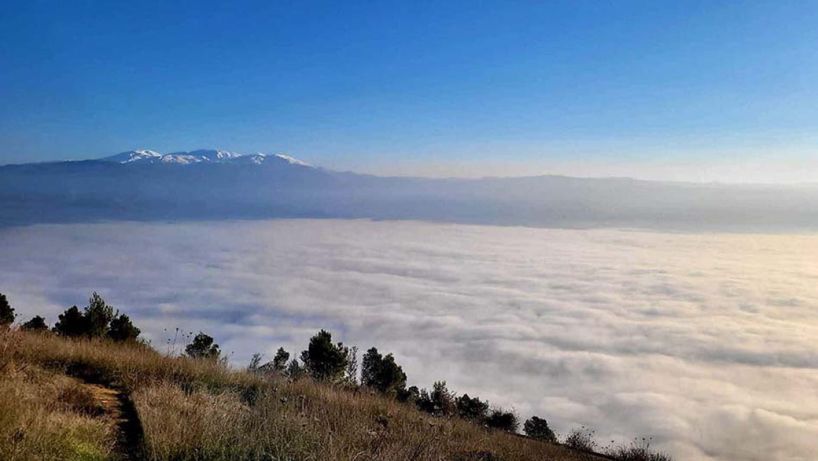 “גלישת עננים”: תיעוד מדהים בבוקר השנה האזרחית החדשה