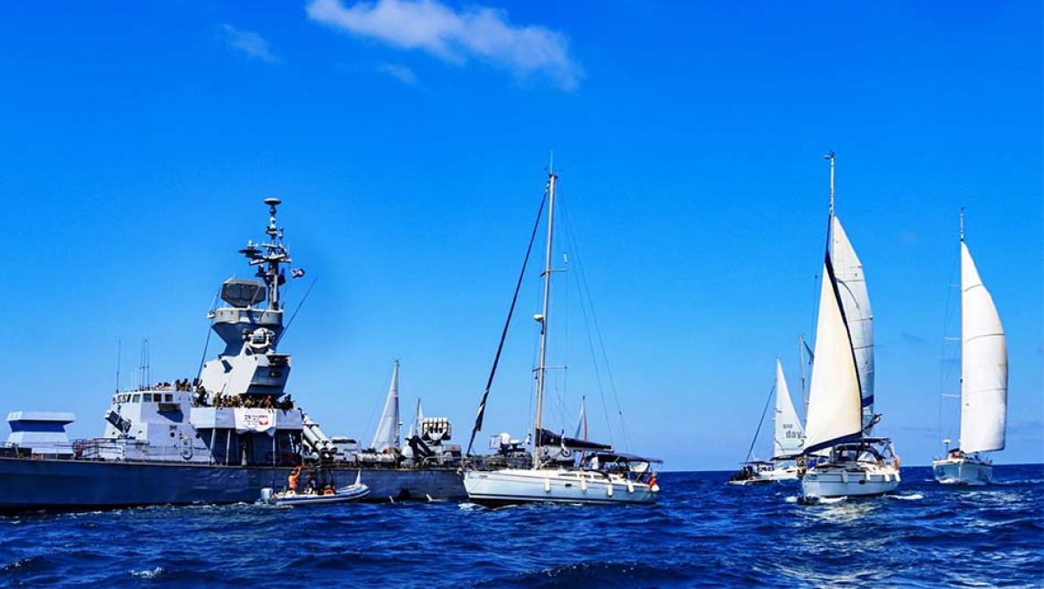 שווים בין שווים גם בים: המשט המרגש למען “גיבורים קטנים”