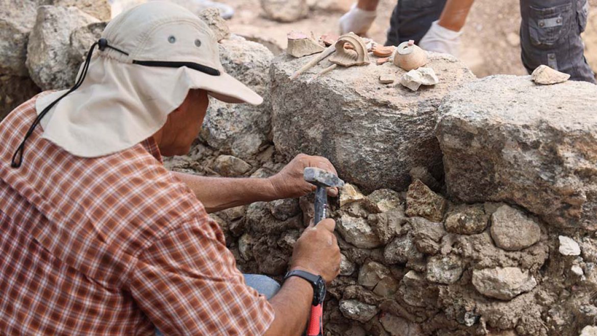 דואגים לשימור השרידים הארכיאולוגיים וערכי המורשת בגן הלאומי ציפורי