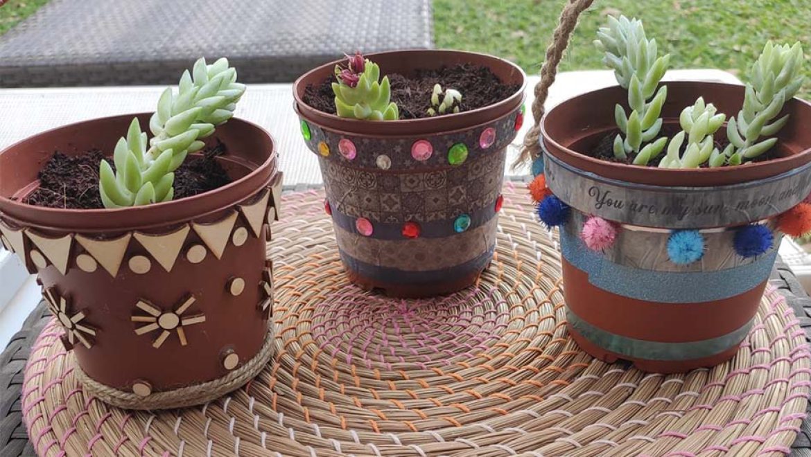 סדנא מיוחדת להכנת עציצים וקישוטי טו בשבט