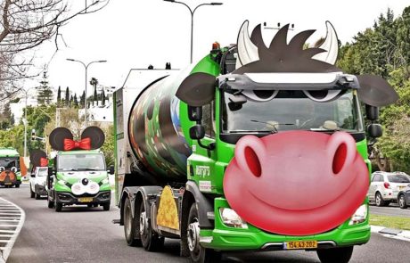 תברואידע 2025: מצעד המשאיות המחופשות של תל אביב-יפו