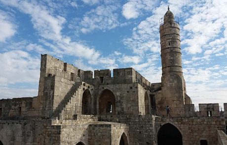 מגדל דוד מוזיאון ירושלים ביוזמה לרגל יום ירושלים