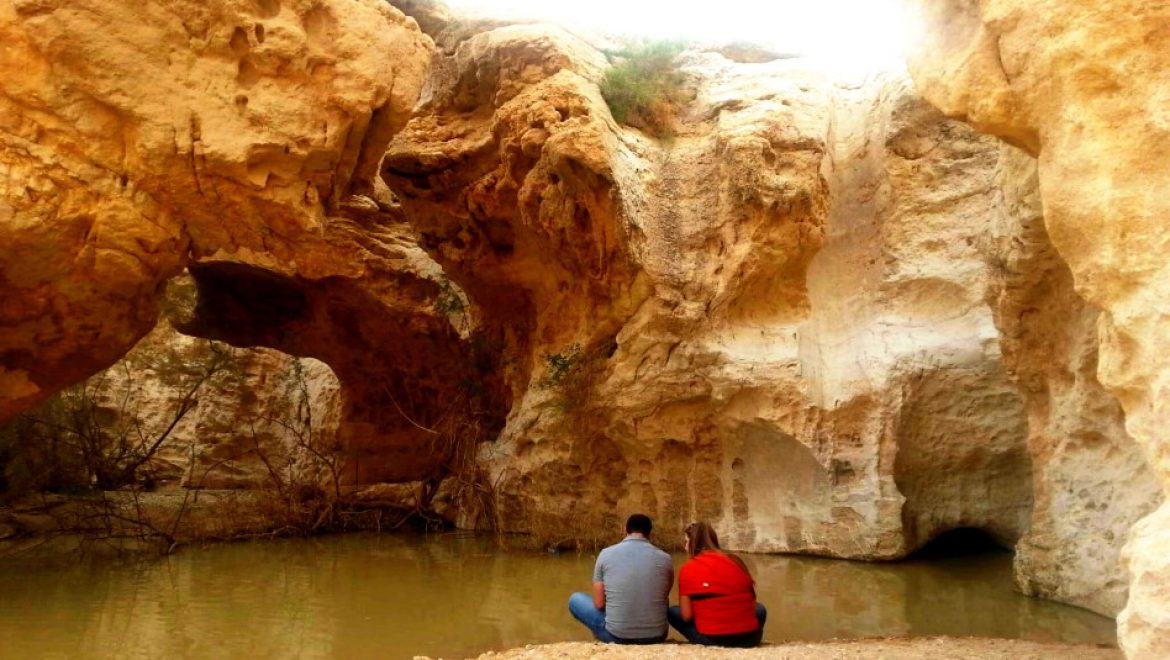 בריכת שחייה בלב המדבר: עין ירקעם